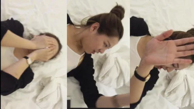 大叫不要拍了老公会发现的