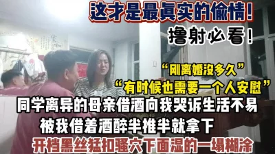 同学离异母亲借酒消愁被我半推半就拿下（狠货高科技看简阶）